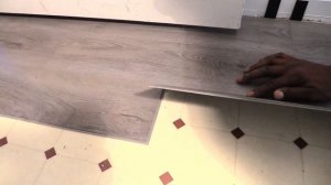 DIY Vinyl Plank Flooring Install Over Old Floor in Laundry Room FOR BEGINNERS