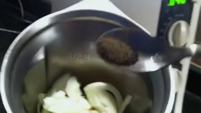Фокачча с луком- рецепт Thermomix
