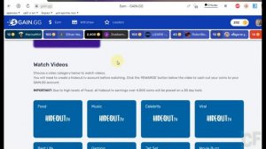 GAIN - зарабатываем крипту на заданиях и опросах