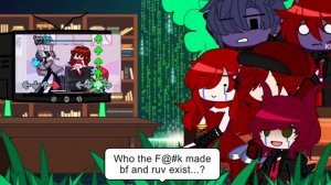 Dearest Family React to rush e //but ruv and bf sing it