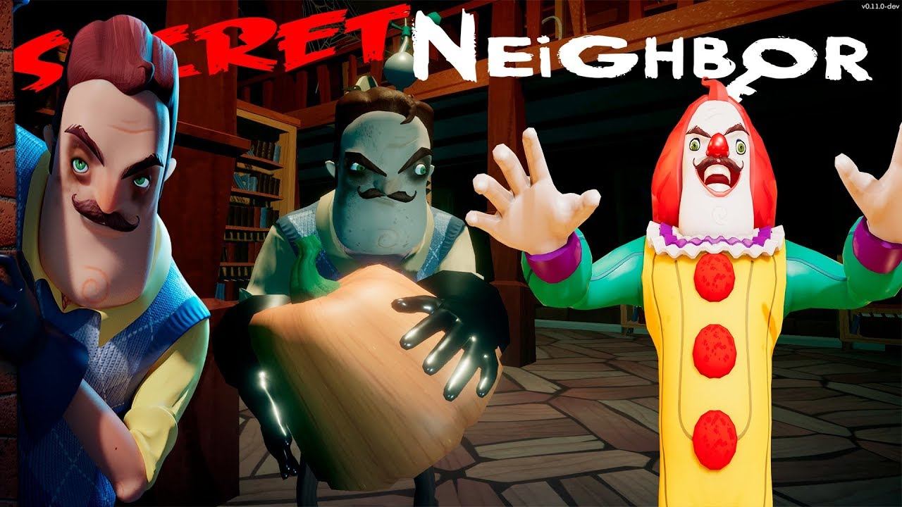 Как нарисовать secret neighbor