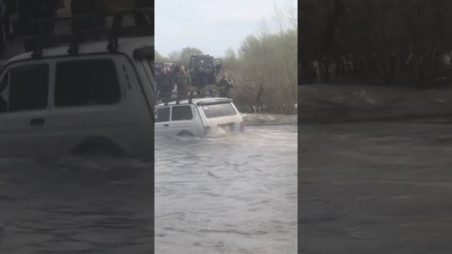 Дорога на Собачий проран не для всех машин.