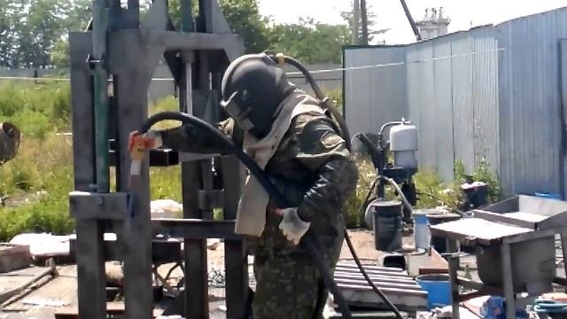 Пескоструйная обработка 1 серия