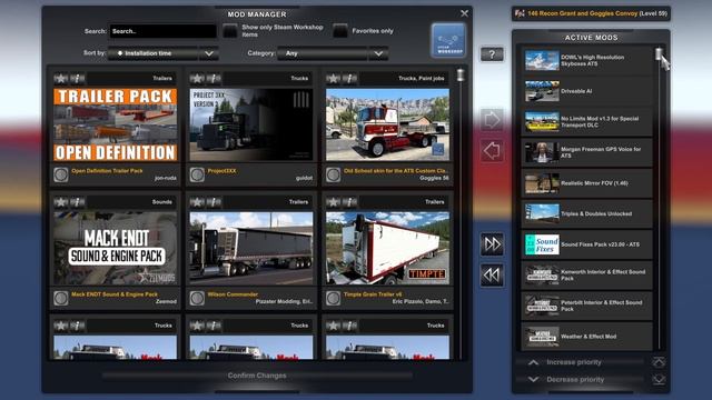 ATS or ETS  Convoy With Mods How To Tutorial смотреть онлайн