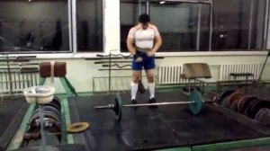 Заруба!! Толчок штанги одной рукой! Пшембаев А. и Перан А.