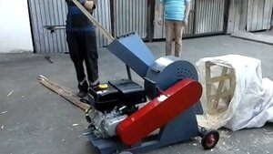 Пуско-наладка и настройка щепореза Д350 с двигателем ДВС 17л.с.