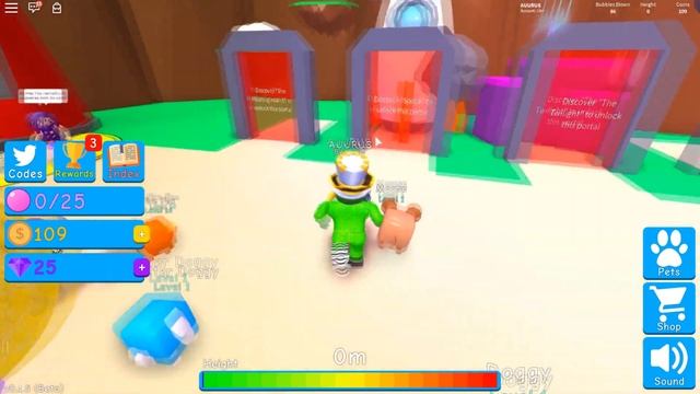 НОВЫЙ СИМУЛЯТОР Bubble Gum ! БЕСПЛАТНЫЕ ПИТОМЦЫ, ВСЕ СЕКРЕТНЫЕ КОДЫ ROBLOX Bubble Gum Simulator смотреть онлайн
