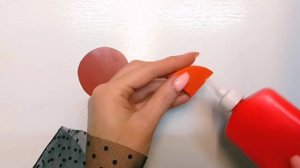 Осенние поделки.Гриб из бумаги