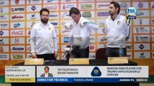 Bruno Marioni habló de los refuerzos en Pumas