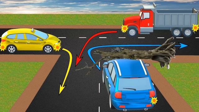 Кто первый кто - последний?Разминка для грамотных водителей