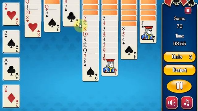 Game Yukon Solitaire смотреть онлайн