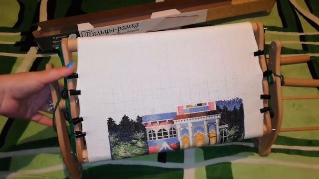 86# Пяльцы-рамка от фирмы Дубко 75*30см/Обзор/Вышивка крестиком смотреть онлайн