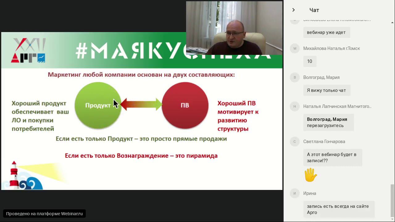 Бизнес-среда. Вебинар "Работа со структурой".