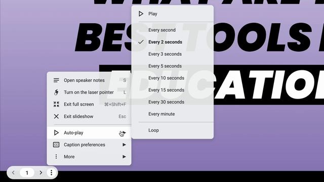 How to Auto-play and Loop Google Slides