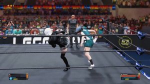 2B VS Rei Ayanami 2 | WWE 2K23 | ANIME GIRLS |  Nier Automata VS Evangelion | AFW CHAMPIONSHIP