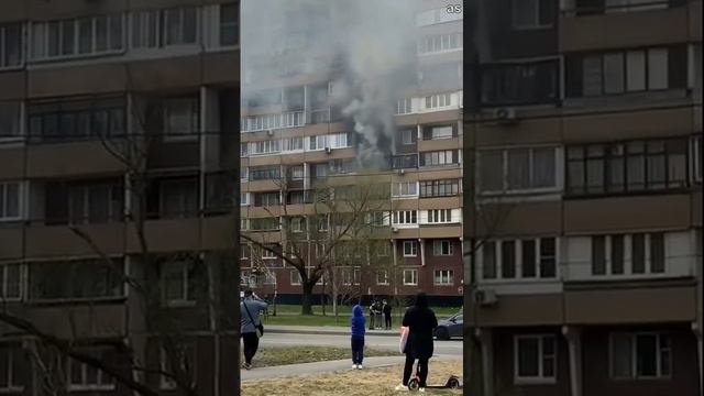 В Москве ребёнок случайно поджёг квартиру соседей