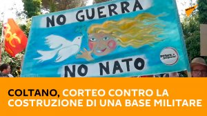 Coltano, corteo contro la costruzione di una base militare