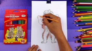 Как нарисовать ГЕРАКЛА - Мифы Древней Грации рисуем