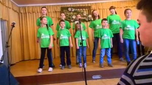 Республиканский фестиваль патриотической песни. Группа "Солнечный круг" "Горловка моя!"