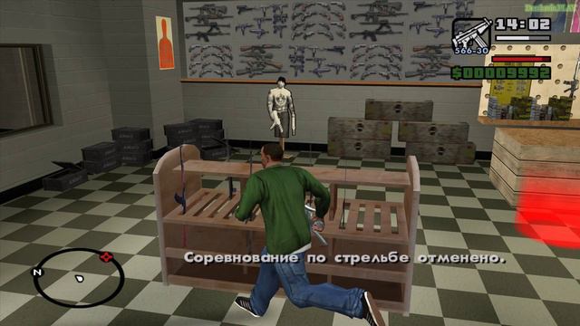 Играем в GTA San Andreas - Как бесплатно получить много патронов смотреть онлайн