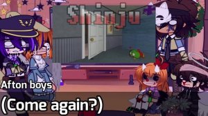 The Afton family react to Fnaf games be like | Gacha Club | Reaction video