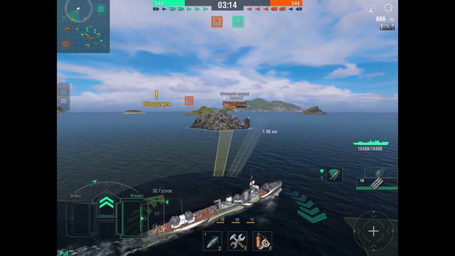 Вот так не надо #3. Невнимательность равно поражение | World of Warships Blitz | смотреть онлайн