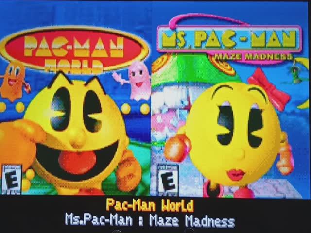 PAC Man World & Ms. PAC Man. Game boy Advance. Проф реакция.