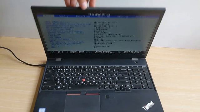 Огляд ноутбука Lenovo ThinkPad T580 20L9001HUS R90REY3C смотреть онлайн