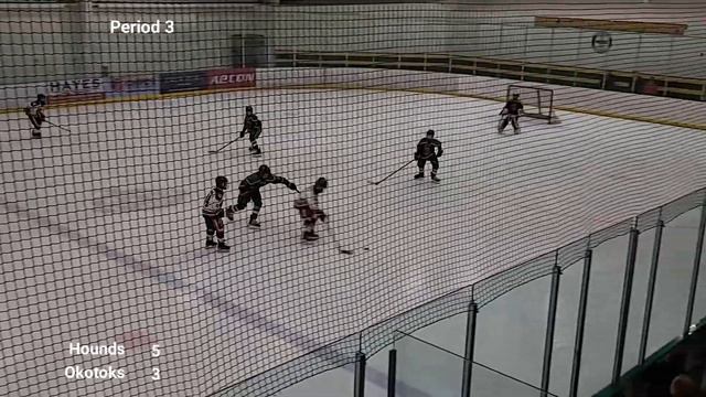 U13 Tier 1 Playoffs - Semi-Finals Game 2 - Period 3 - Medicine Hat Hounds vs Okotoks смотреть онлайн