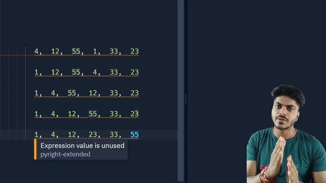 Selection Sort | Sorting Algorithm In Python | Easy Explanation Selection Sort In Python