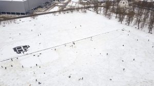 Рыбалка на пруду Белая Дача (Котельники)