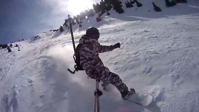 Фрирайд в Казахстане. Спуск с Трех Братьев смотреть онлайн