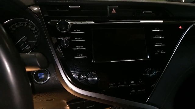 Toyota Camry 70, как снять магнитолу смотреть онлайн