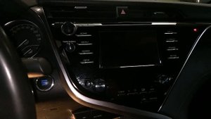 Toyota Camry 70, как снять магнитолу