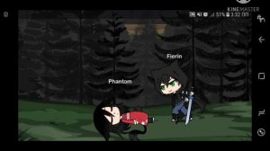 сериял.Гибрид по оборотнем и вампиром и человек.гача лайф.Оригинал.