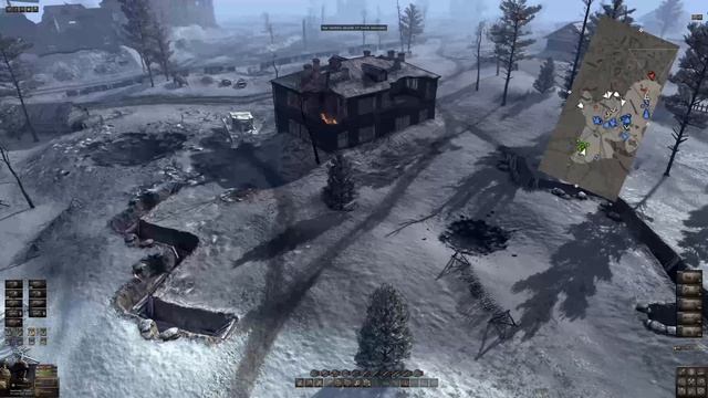 Gates of Hell. Battle of Moscow . Germany Skirmish Playthrough (RTS, Strategy) смотреть онлайн