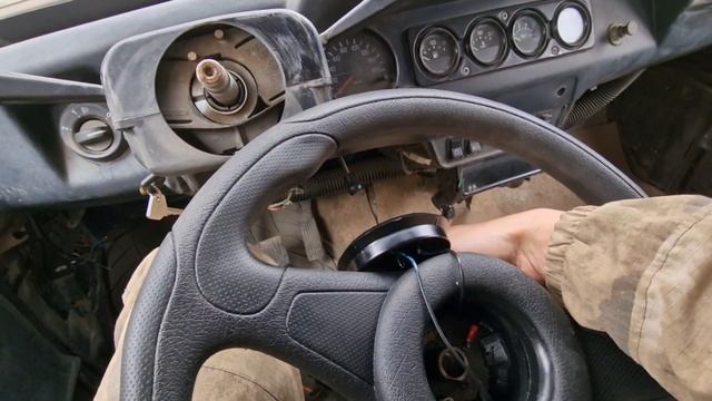 Новый руль на УАЗ Хантер. смотреть онлайн