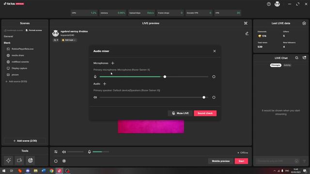 CARA MENGATASI MIC MATI DI TIKTOK LIVE STUDIO LAPTOP KO TUTORIAL смотреть онлайн