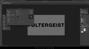 How To Outline & Stroke Fonts in Photoshop & Recreate Poltergeist Movie Logo