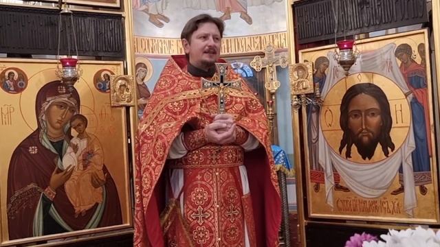 17 декабря 2022 г.Проповедь прот.Евгения Гутьяра в праздник св.вмч.Варвары смотреть онлайн