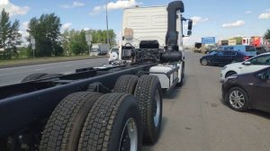 Запускаем двигатель КамАЗа 65207 который сейчас поедет на установку кузова!