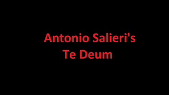 Antonio Salieri's Te Deum