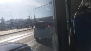 Поездка на автобусе НефАЗ-5299 160151 по маршруту м78 от м. Выхино до м. Орехово (часть 4)