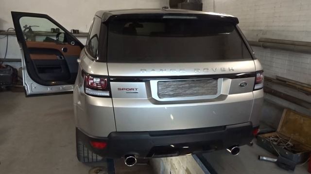 Тюнинг выхлопной системы Range Rover Sport 3 литра смотреть онлайн