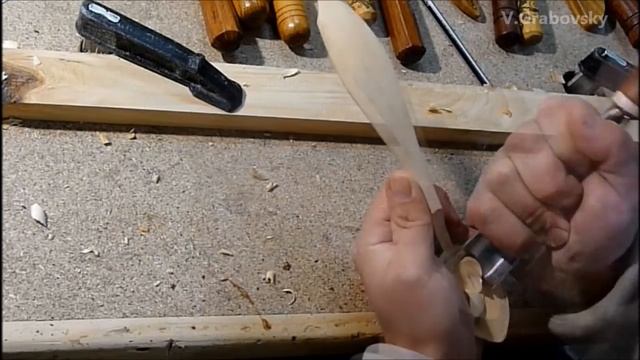 Wooden spoon.Chip Carving.Ложка .Геометрическая резьба смотреть онлайн