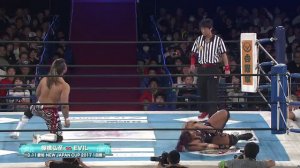 Hiroshi Tanahashi vs. EVIL (NJPW New Japan Cup 2017 - Tag 1)