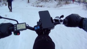 Электрофэтбайк - низкое давление в колесах - кому оно надо?