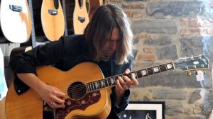 Gibson J-200 Standard Natural 2012 | Demo by Paul Audia