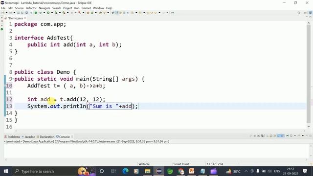 Lambda expression in java || Shyam Sundar смотреть онлайн