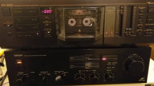 Nakamichi RX-202 unidirectional Autoreverse cassette deck
